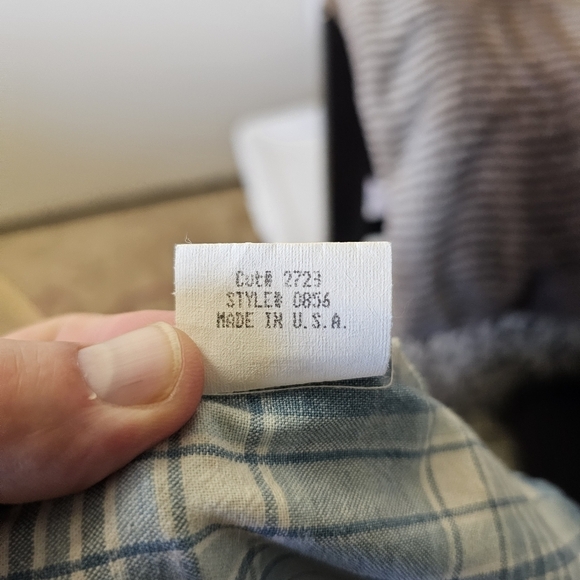 MATCH Vintage Plaid Jumper Dress Size 14 Made in USA 100% Cotton - Picture 4 of 8